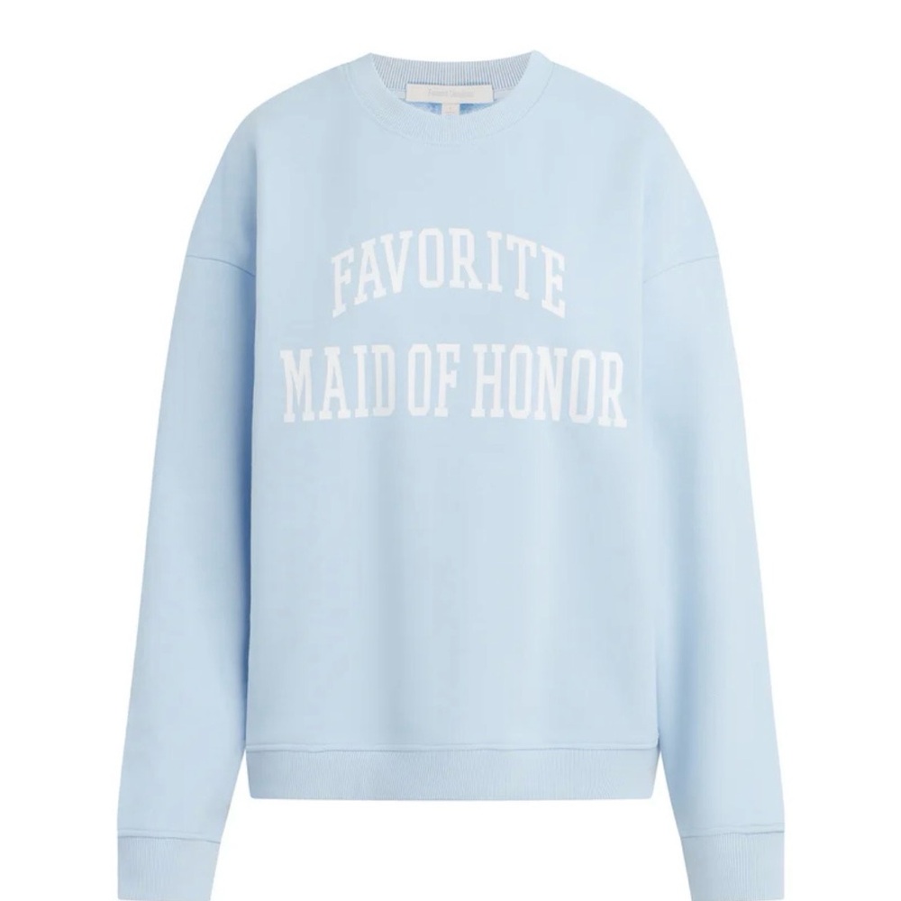 Light Blue 'Favorite Maid of Honor' Sweatshirt